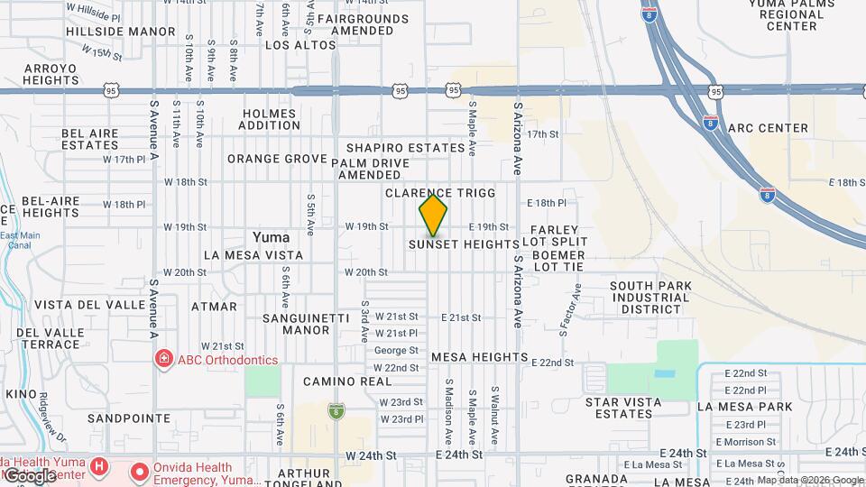 1945 S 1st Ave Map and Location Details