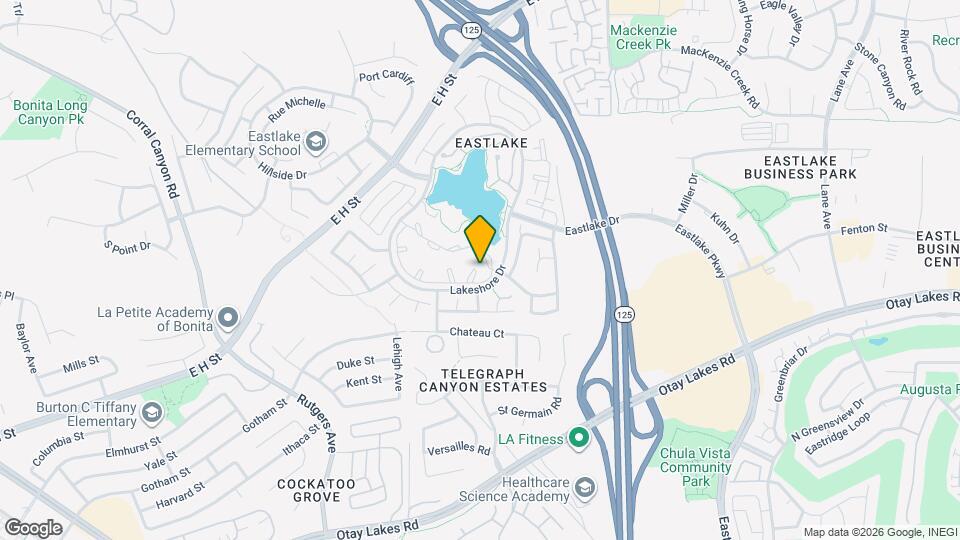 2079 Lakeridge Cir Map and Location Details
