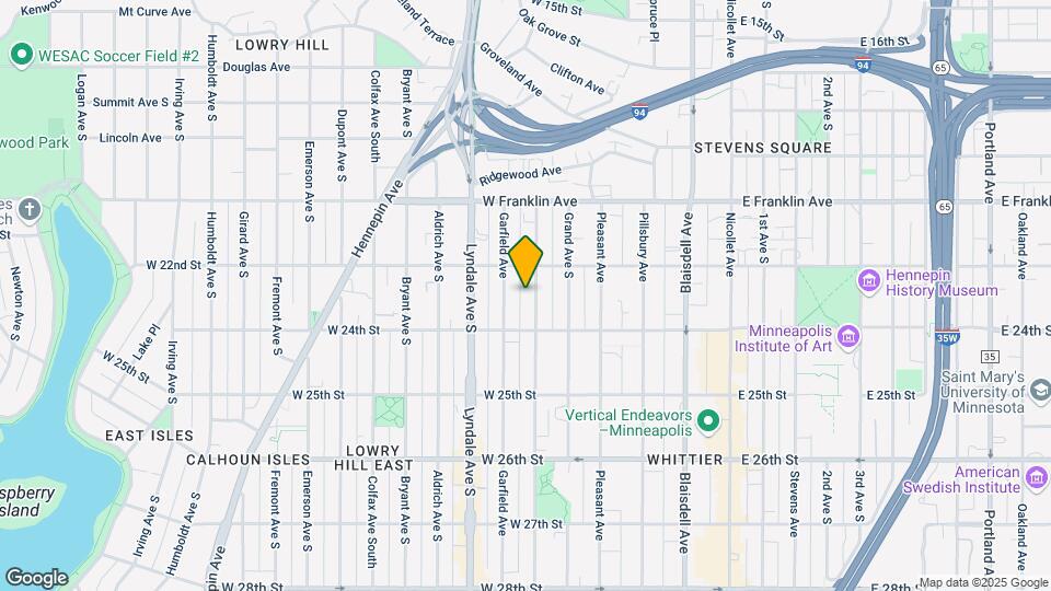 2222 Harriet Ave S Mapa y Detalles de la Ubicación