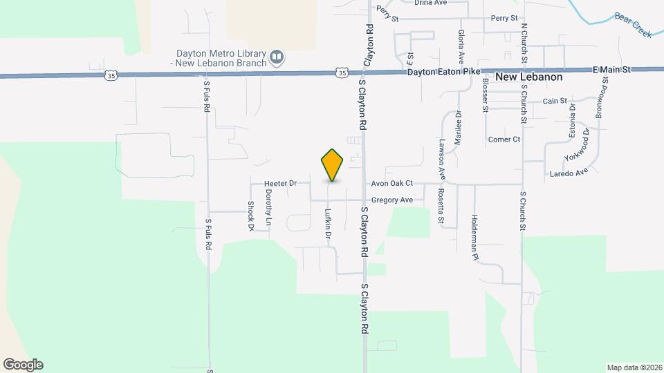 400 Lufkin Dr Map and Location Details