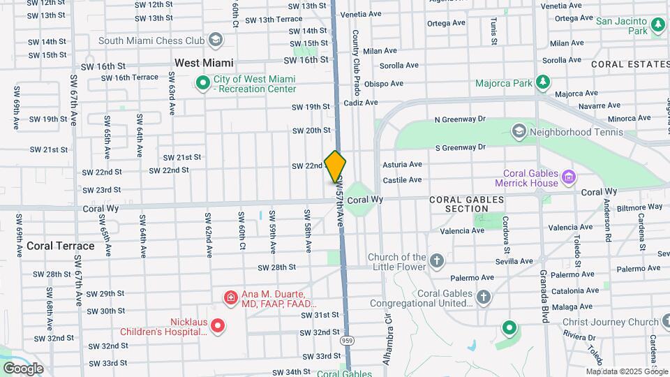 2324 SW 57th Ave Map and Location Details