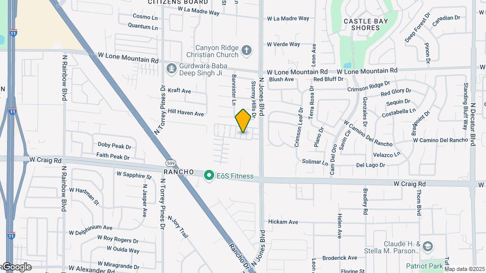 4508 Harbison Canyon Ct Map and Location Details