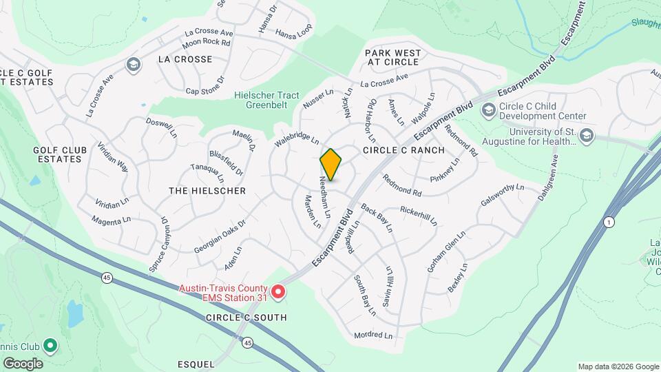 6408 Back Bay Ln Map and Location Details