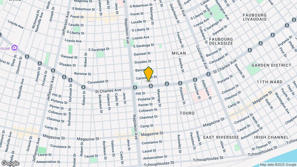 4201 St Charles Ave Map and Location Details