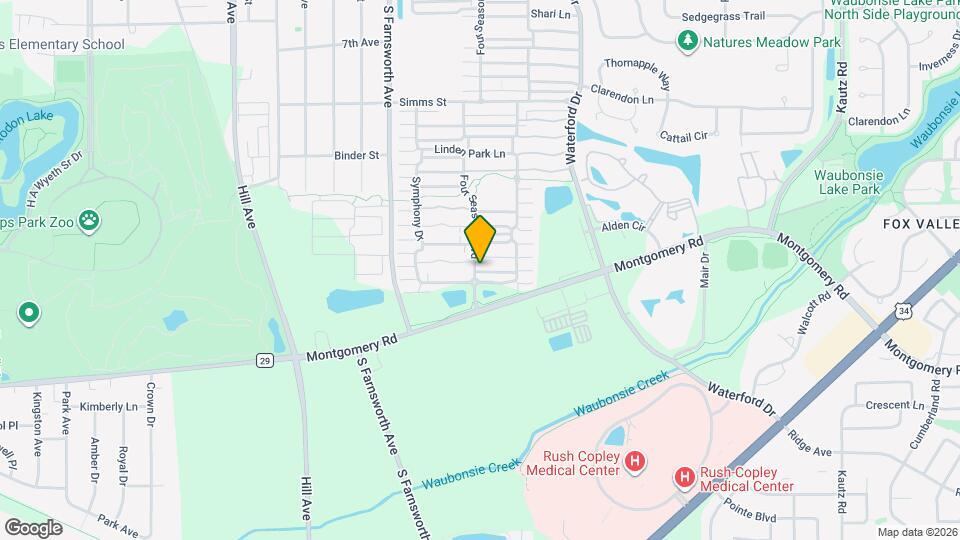 1070 Four Seasons Blvd Map and Location Details