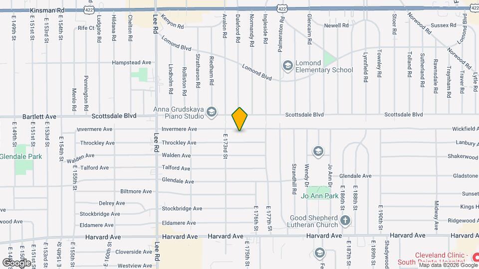 17408 Invermere Ave Map and Location Details