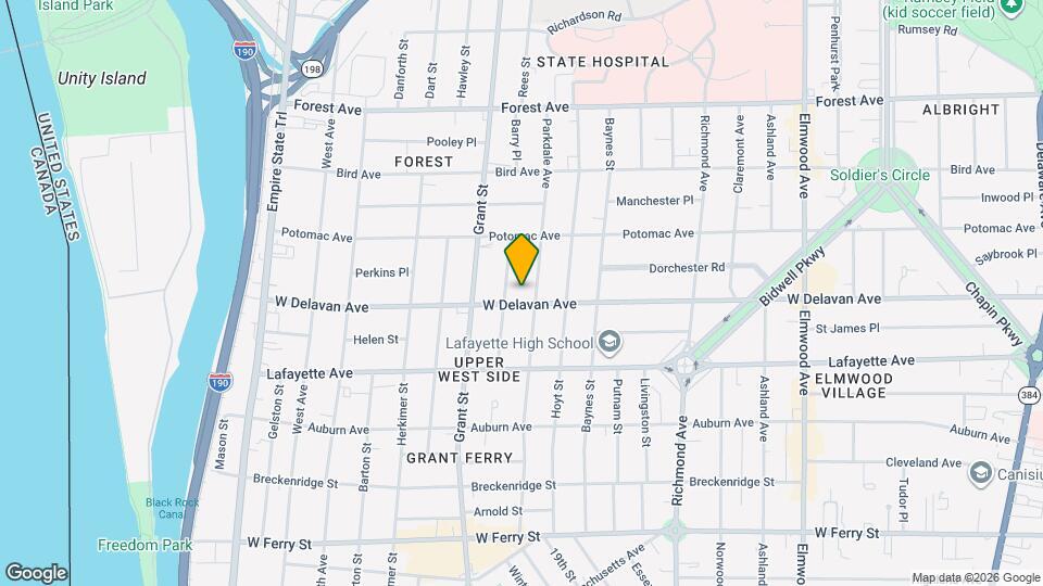 304 W Delavan Ave Map and Location Details