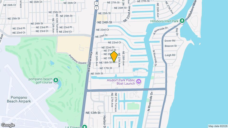 2660 NE 18th St, Unit 2660 Mapa y Detalles de la Ubicación