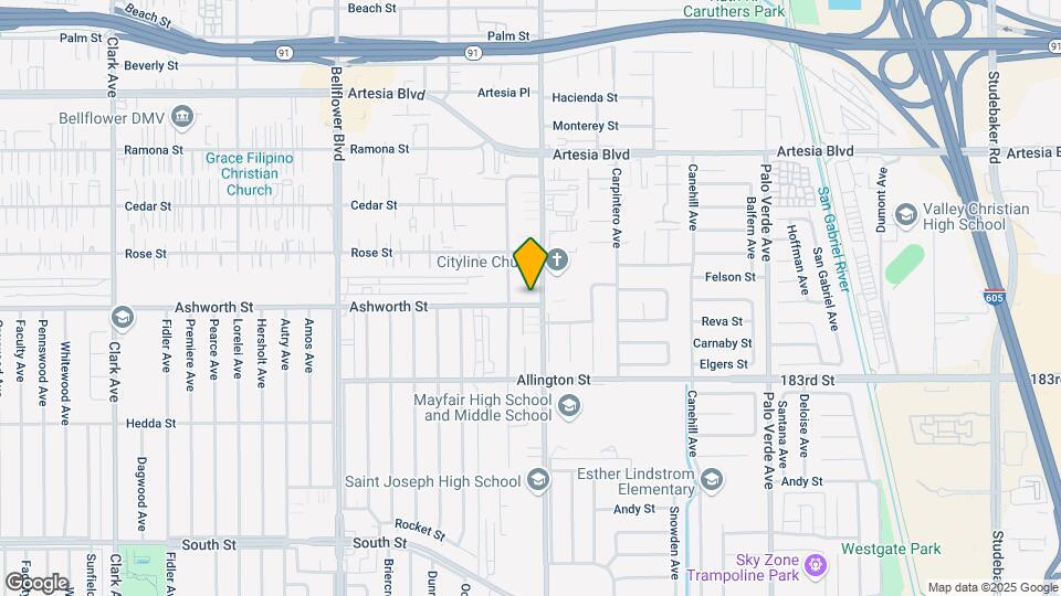 6229-6231 Woodruff Ave Mapa y Detalles de la Ubicación