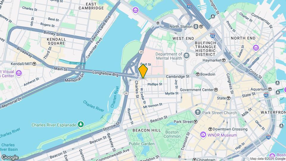 95 West Cedar St, Unit 2 Mapa y Detalles de la Ubicación