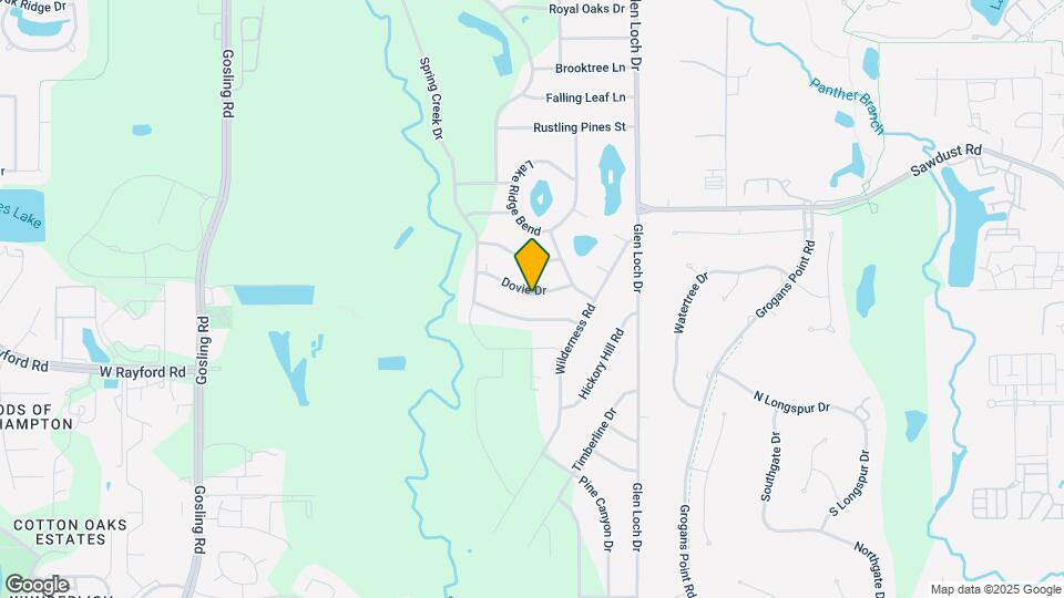 3327 Dovie Dr Map and Location Details