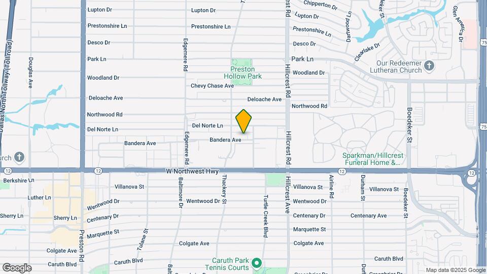 6615 Bandera Ave Map and Location Details