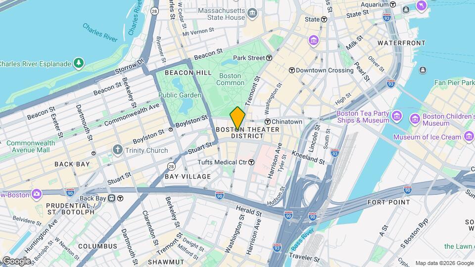 219 Tremont St, Unit 1 Mapa y Detalles de la Ubicación