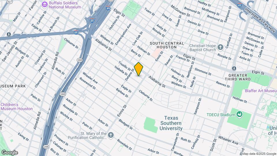 2908 Truxillo St Mapa y Detalles de la Ubicación