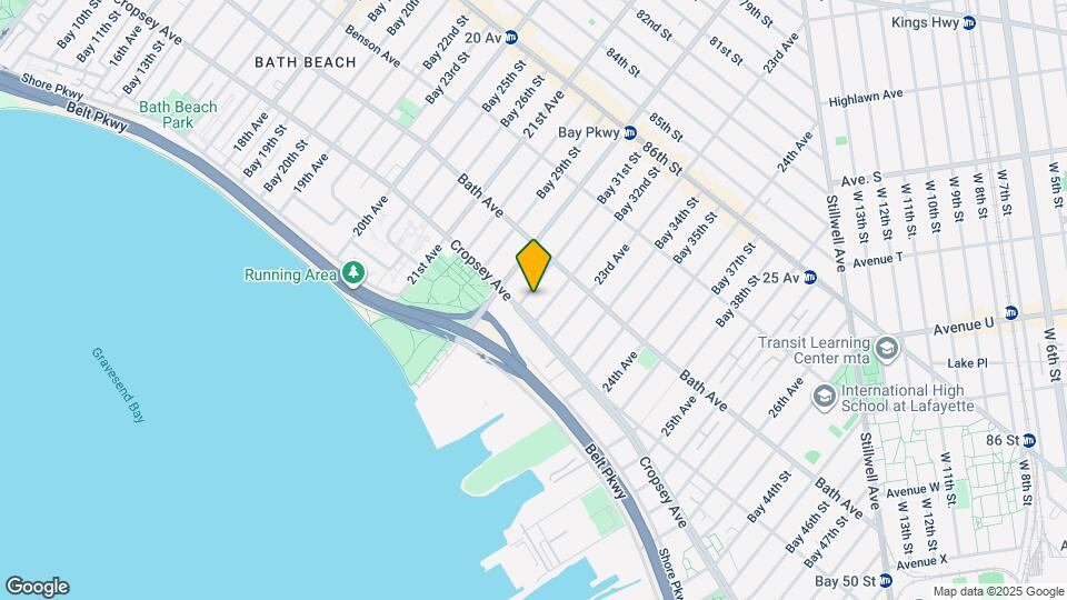 219 Bay 31st St Map and Location Details