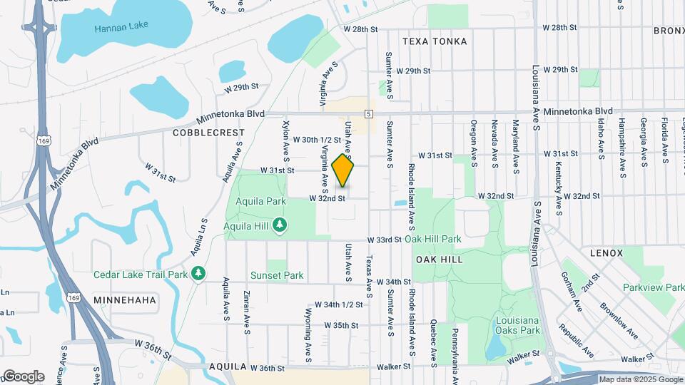 3146 Utah Ave S Map and Location Details