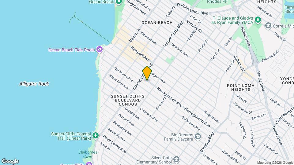 4751 Narragansett Ave Map and Location Details