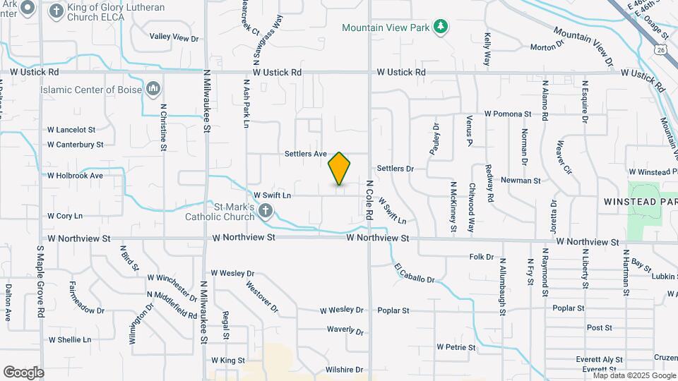 7514 W Swift Ln Map and Location Details
