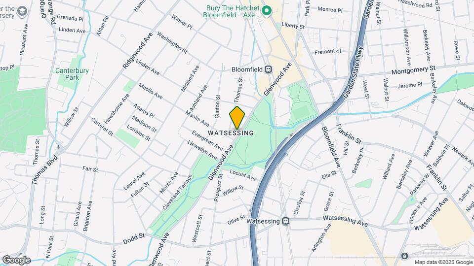 164 Glenwood Ave Map and Location Details