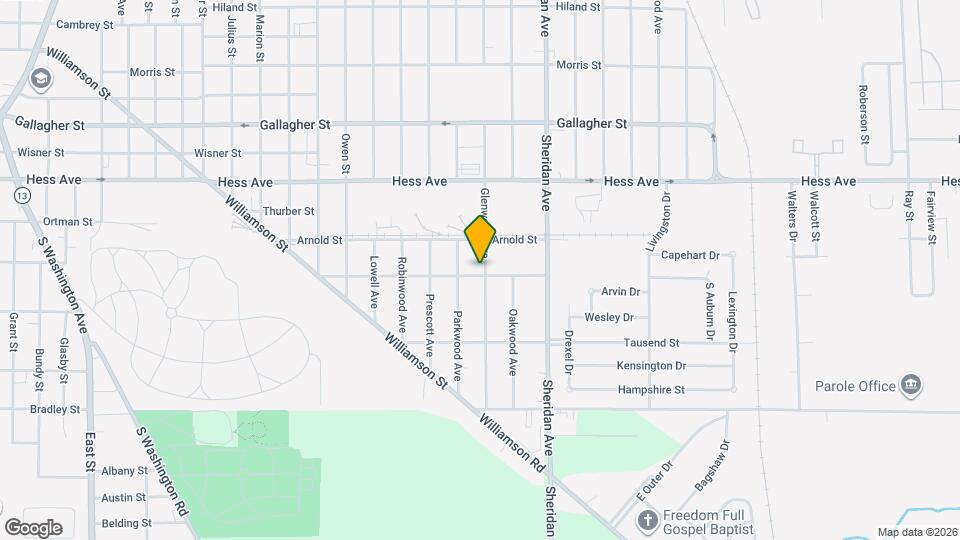 3133 Glenwood Ave Map and Location Details