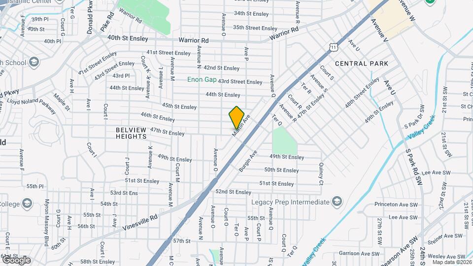 1563 Martin Ave Map and Location Details