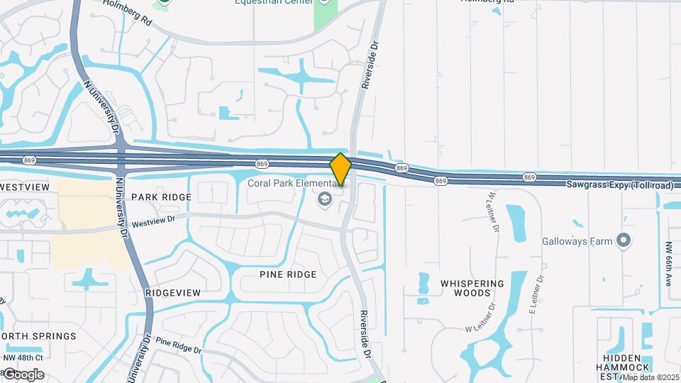 8341 NW 57th Dr Map and Location Details
