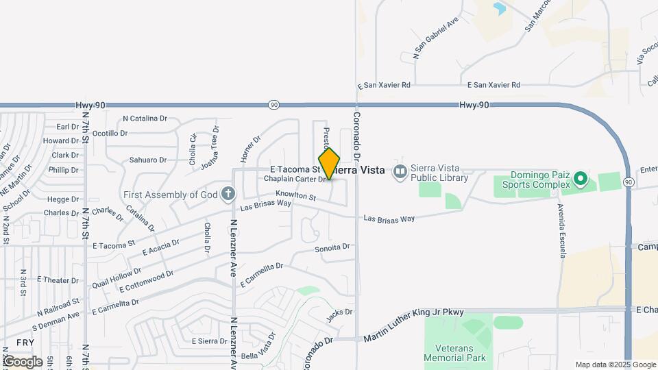 950 Leonard Wood St Map and Location Details