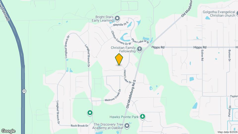 9726 Hazel Lake Dr Mapa y Detalles de la Ubicación