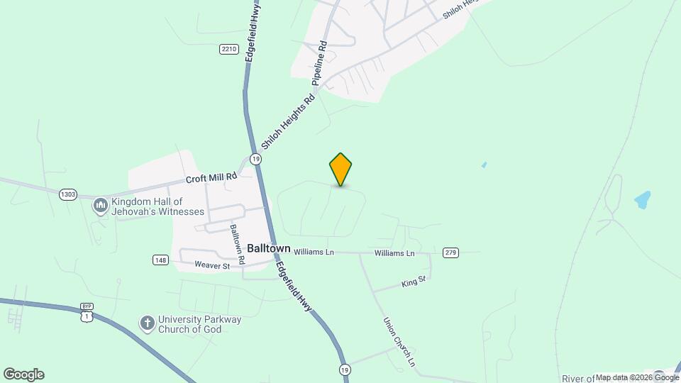 7333 Foggy River Dr Mapa y Detalles de la Ubicación