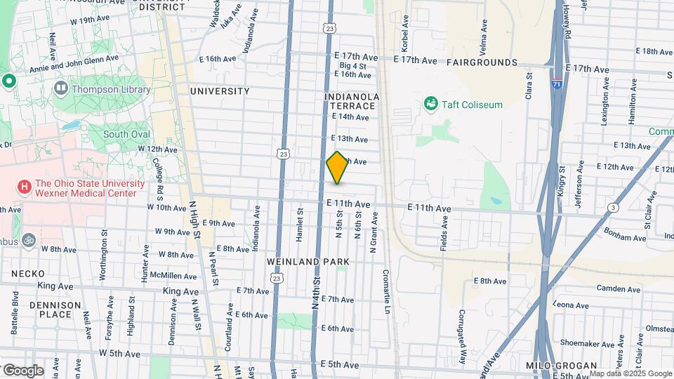 329 Chittenden Ave Map and Location Details