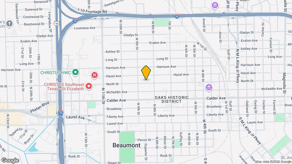 2460 North St Map and Location Details