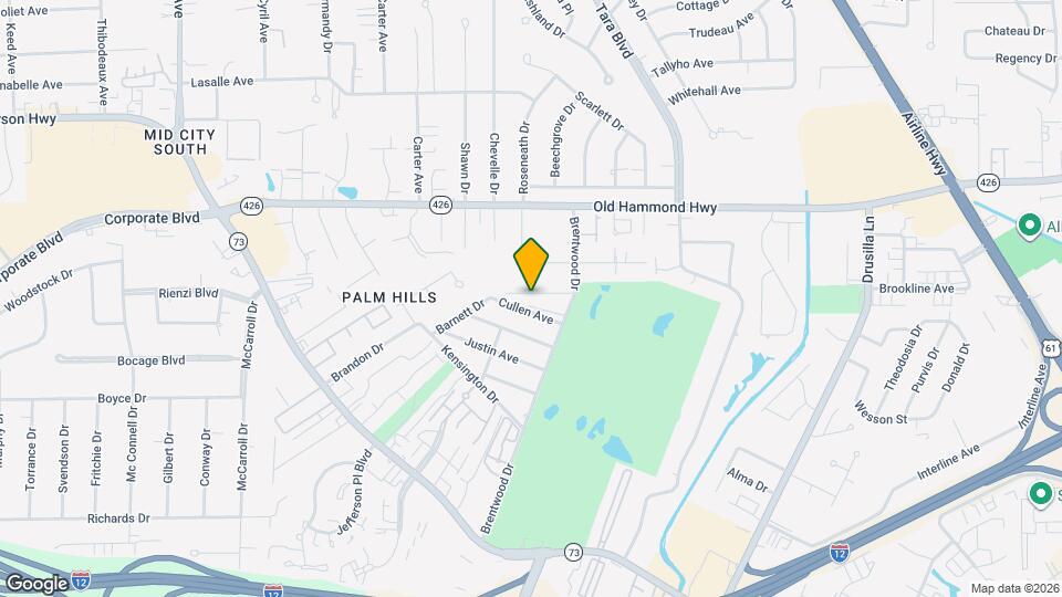 8584 Barnett Dr Map and Location Details