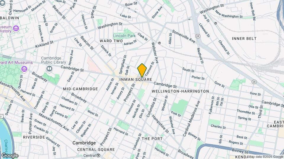 1199 Cambridge St, Unit 3 Map and Location Details