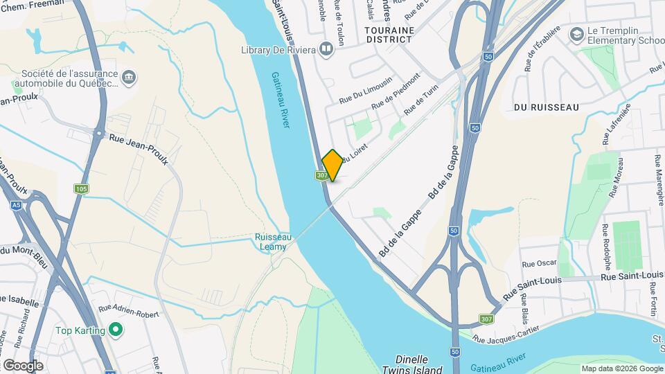 VUE SUR LA RIVIÈRE Map and Location Details