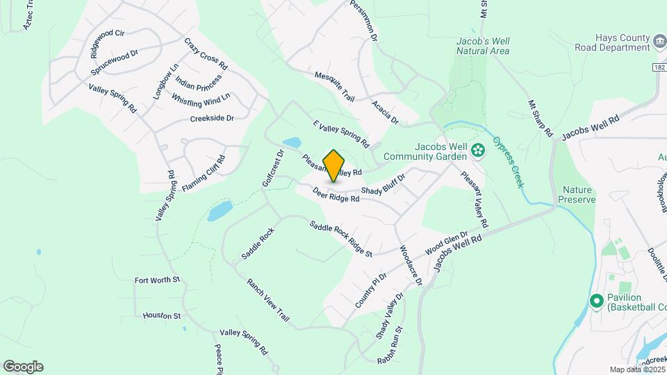 450 Shady Bluff Dr Map and Location Details