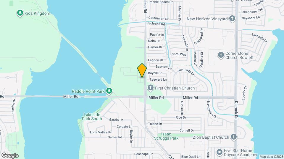 3621 Geoffrey Trl Map and Location Details