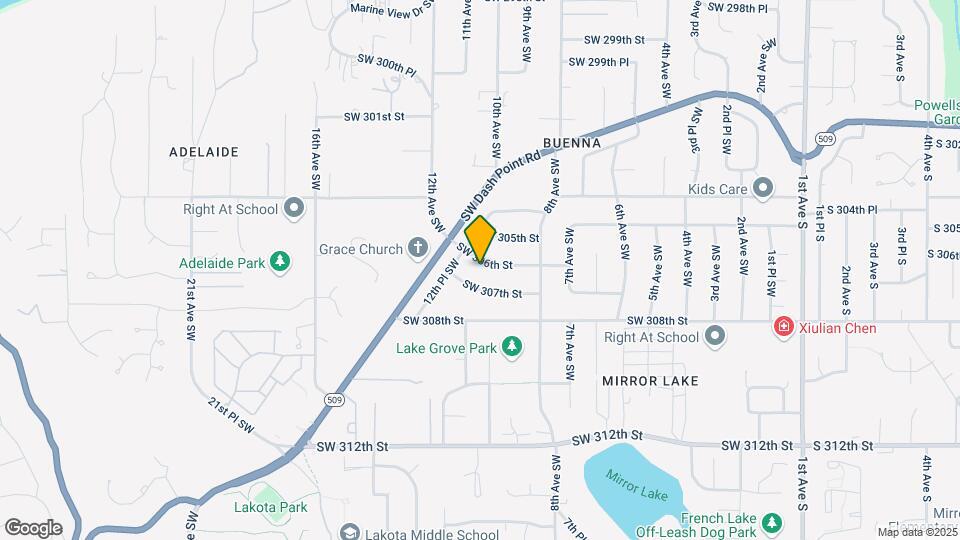 1019 SW 306th St Map and Location Details
