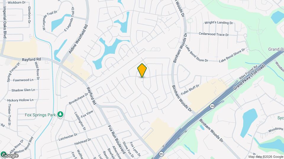 3215 Legends Hill Ct Map and Location Details