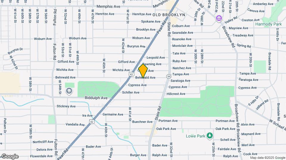 4500 W 39th St Map and Location Details
