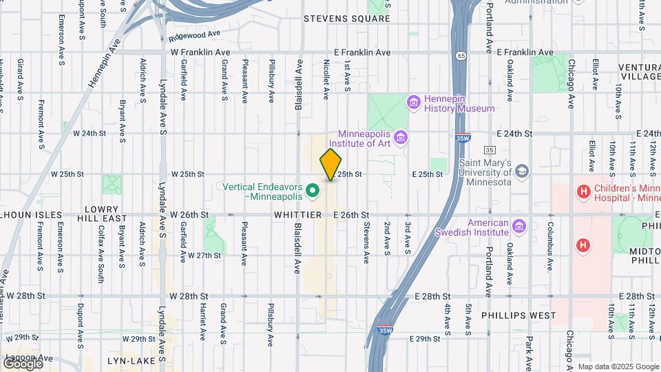 2511 Nicollet Ave Map and Location Details