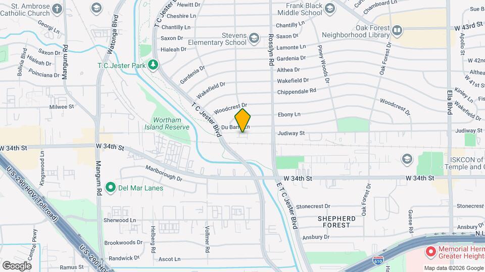 2708 Oakwood Crst Ln Map and Location Details