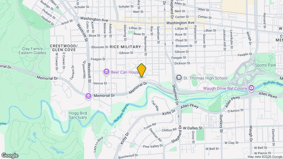 5242 Memorial Dr Map and Location Details