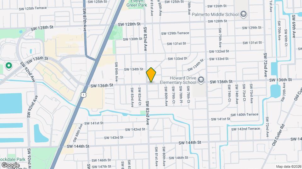 8130 SW 136th St Mapa y Detalles de la Ubicación