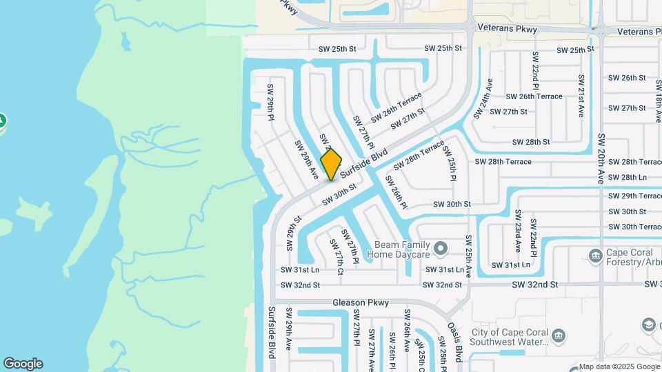 2830 Surfside Blvd Map and Location Details