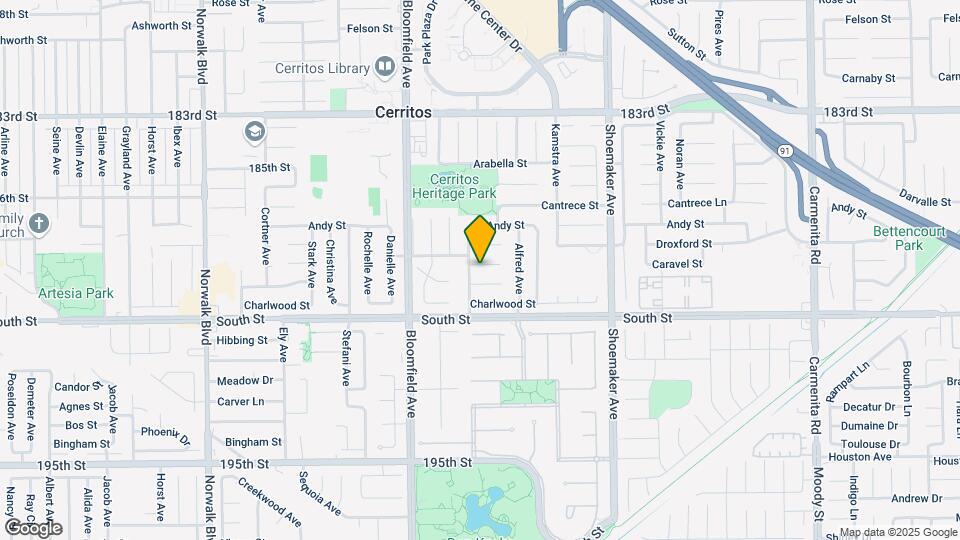 12718 Caravel St Map and Location Details