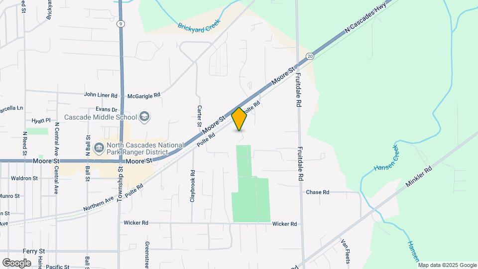 9154 Rainbow Ln Map and Location Details