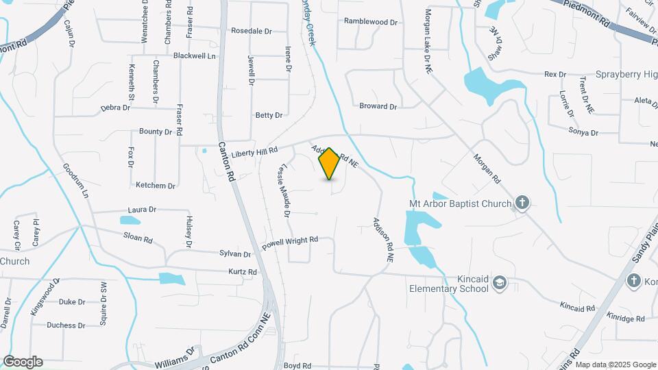 2318 Talamill Dr NE Map and Location Details