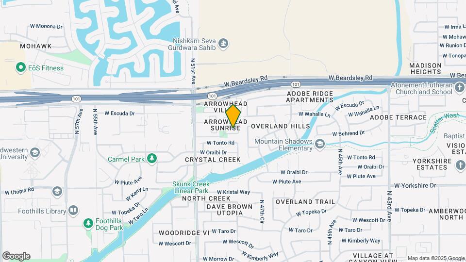 4910 W Behrend Dr Map and Location Details