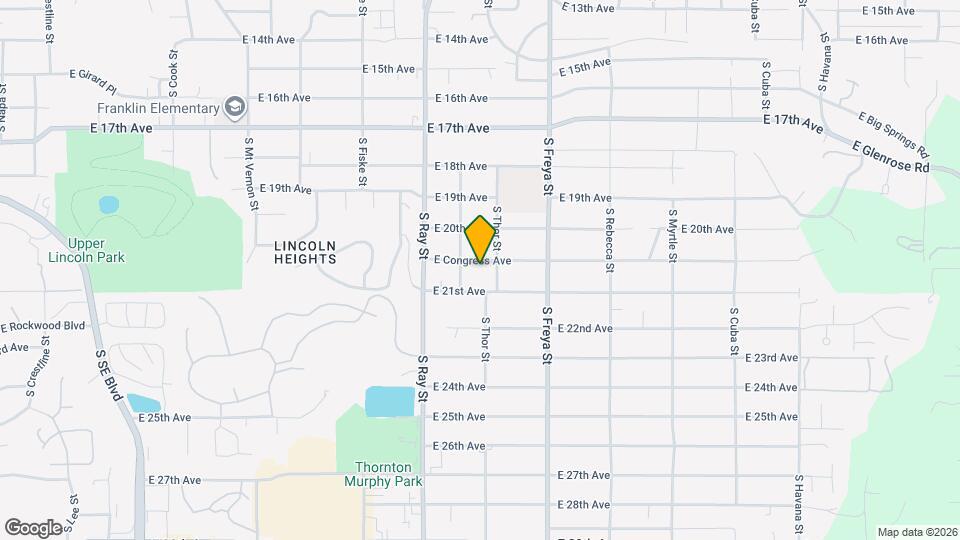 3320 E Congress Ave Mapa y Detalles de la Ubicación