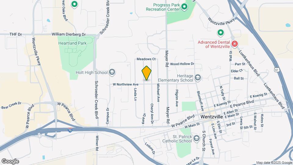 699 W Northview Ave Map and Location Details